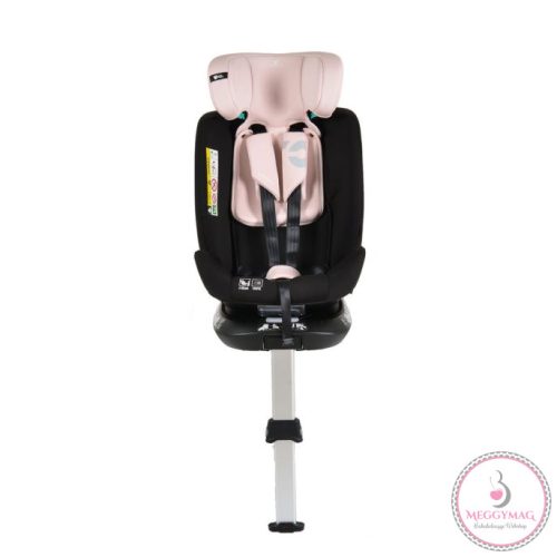 Cangaroo i-PROTECT isofixes autósülés 40-150 cm támasztólábbal, 360 fokban forgatható Pink 