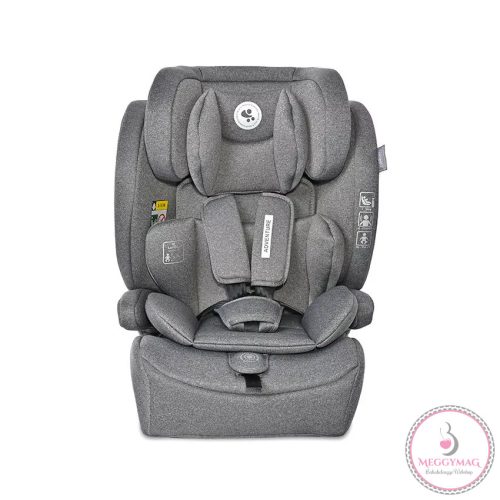 Lorelli Adventure autósülés i-Size 76-150cm - Grey (doboz nélküli)