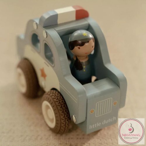 Little Dutch rendőrautó figurával