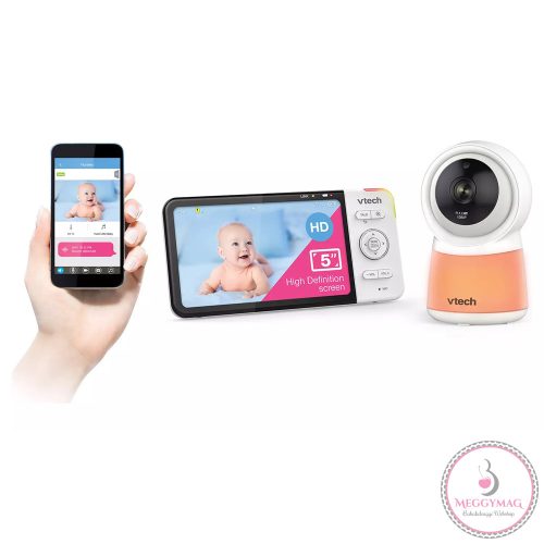 Vtech bébiőr wi-fi kamerás éjjeli fénnyel RM5754