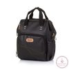 Chipolino babakocsira rögzíthető hátizsák - Black Leather KÉSZLETEN A BOLTBAN! 