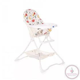 Lorelli Bonbon fix etetőszék - White fruits 2021