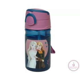   Disney Jégvarázs Sisters műanyag kulacs akasztóval 350 ml