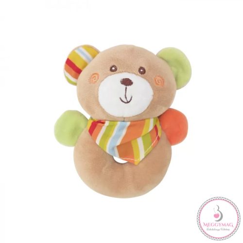 Lorelli Toys Plüss csörgő karika - Maci