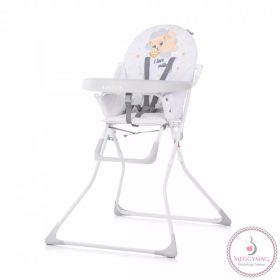 Chipolino Teddy fix etetőszék - Platinum