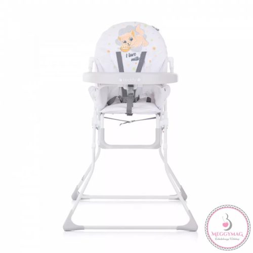 Chipolino Teddy fix etetőszék - Platinum
