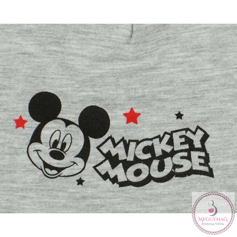 Vékony pamut kisfiú sapka Mickey egér mintával, 3 (42cm fejátmérő)