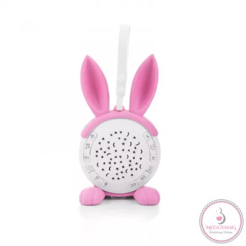 Chipolino hordozható altató Nyuszi - pink KÉSZLETEN A BOLTBAN! 