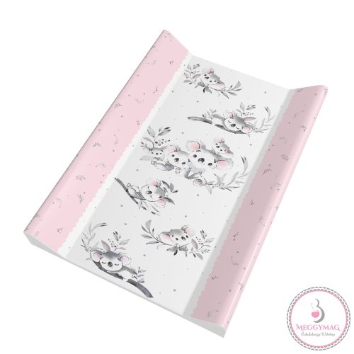Merev pelenkázó lap 50*70 cm Koala pink 
