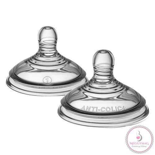 Tommee Tippee cumisüveg cumi Advanced anti colic 2 db lassú folyású