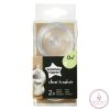 Tommee Tippee cumisüveg cumi CTN 2 db lassú folyású, UTOLSÓ DARABOK!