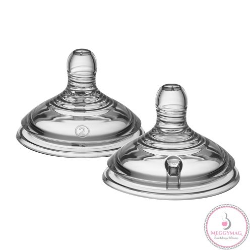 Tommee Tippee cumisüveg cumi CTN 2 db közepes folyású