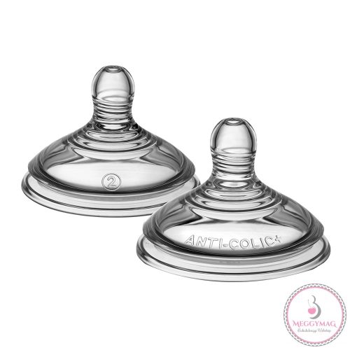 Tommee Tippee cumisüveg cumi Advanced anti colic 2 db közepes folyású