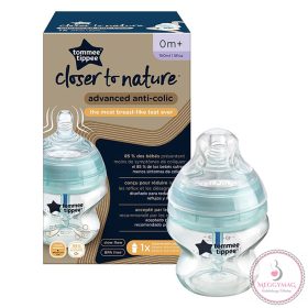   Tommee Tippee cumisüveg Advanced anti colic 150ml türkiz, UTOLSÓ DARAB!