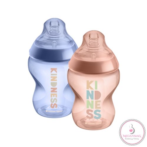 Tommee Tippee cumisüveg - CTN 2 db 260 ml terrakotta, kék