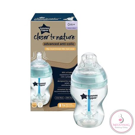 Tommee Tippee cumisüveg Advanced anti colic 260 ml türkiz