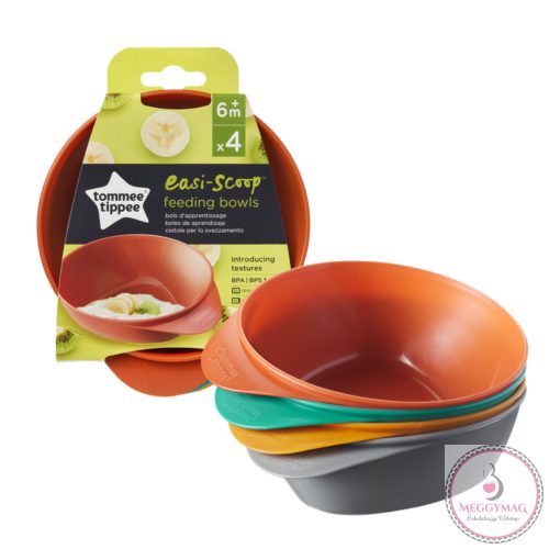 Tommee Tippee etetőtálkák - Easi scoop 4 db