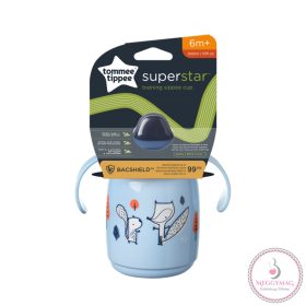   Tommee Tippee itatópohár - Superstar Training Sippee Cup csőrös 300ml 6hó kék