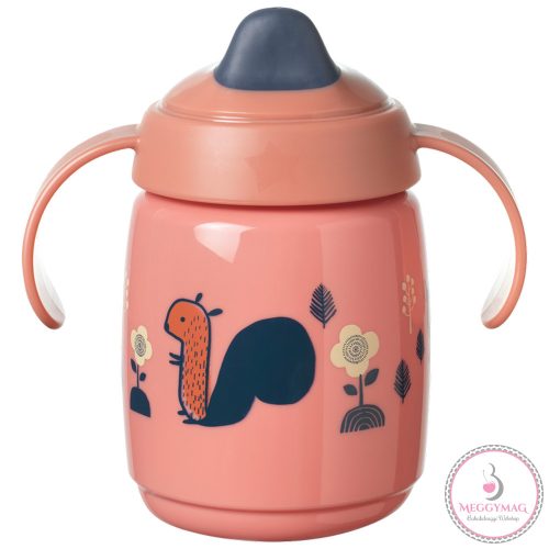 Tommee Tippee itatópohár - Superstar Training Sippee Cup csőrös 300ml 6hó rózsaszín