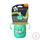 Tommee Tippee itatópohár - Superstar Training Straw Cup szívószálas 300ml 6hó zöld
