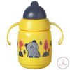 Tommee Tippee itatópohár - Superstar Training Straw Cup szívószálas 300ml 6hó sárga