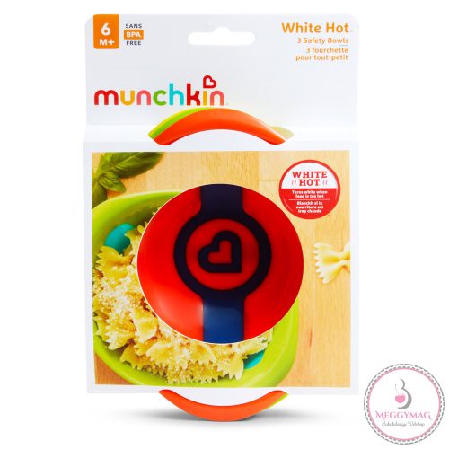 Munchkin tálka szett White Hot 3db 6hó