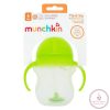 Munchkin itatópohár szívószálas súlyozott Tip and Sip 207ml 6hó zöld