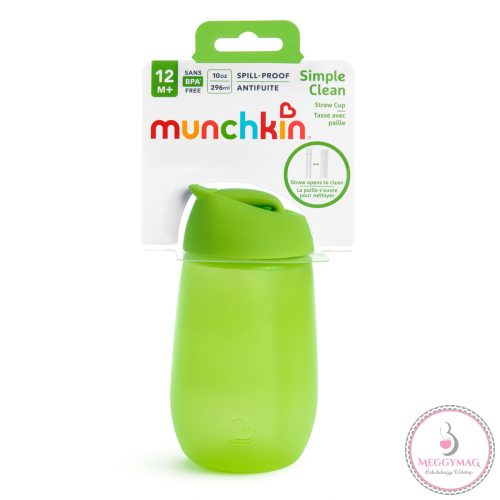 Munchkin itatópohár Simple Clean 296ml 12hó zöld