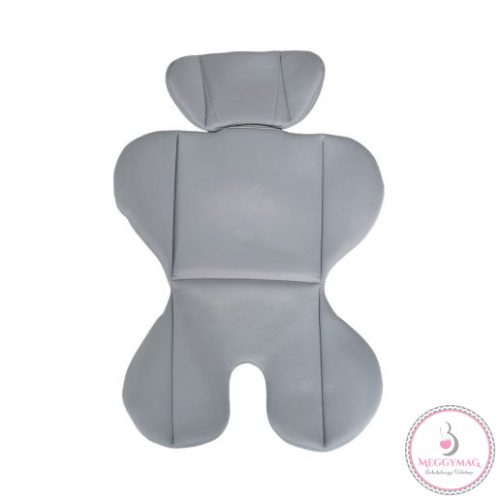 Moni SECURITY isofixes autósülés ajándék 2plüss+párna 76-150cm SZÜRKE
