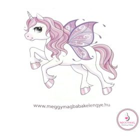 Mintás textil pelenka  - Csillámpóni 