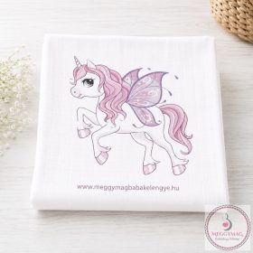 Mintás textil pelenka  - Csillámpóni 