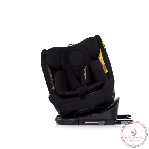 Chipolino Techno iGrow autósülés Isofix 40-150cm - noir