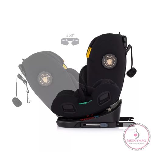 Chipolino Techno iGrow autósülés Isofix 40-150cm - noir