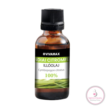 Vivamax Indiai citromfű 100%-os tisztaságú illóolaj (10 ml)