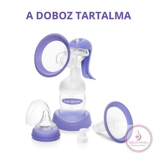 Lansinoh 2 fázisú kézi mellszívó
