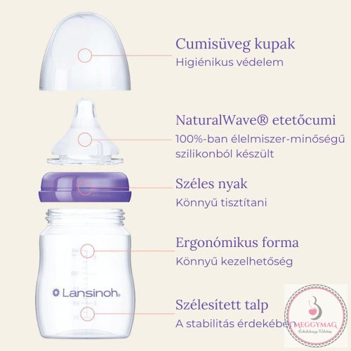 Lansinoh cumisüveg 240ml