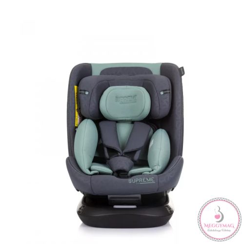 Chipolino Supreme autósülés Isofix 40-150cm - Pastel Green