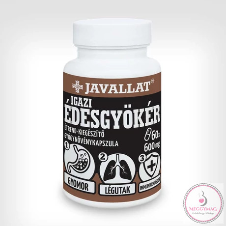 Igazi édesgyökér étrend-kiegészítő kapszula 
