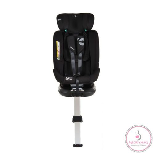 Cangaroo i-PROTECT isofixes autósülés 40-150 cm támasztólábbal, 360 fokban forgatható Fekete 