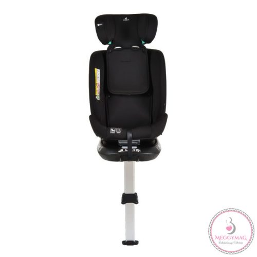 Cangaroo i-PROTECT isofixes autósülés 40-150 cm támasztólábbal, 360 fokban forgatható Fekete 