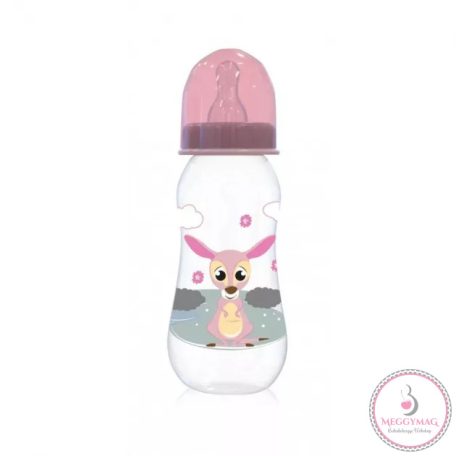 Baby Care Easy Grip cumisüveg 250ml - pink