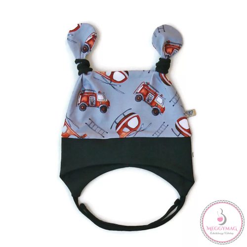 Symbyo baba füles sapka, Tűzoltók 45-50 cm (kb. 1-2 éves)