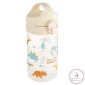 Canpol babies JUNIOR gyermek kulacs 400 ml bézs 