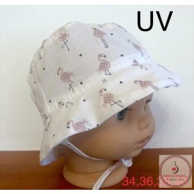 Minimanó nyári sapka (34) - flamingós 