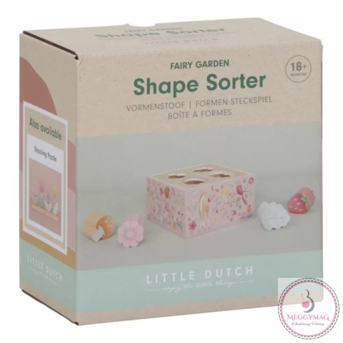 Little Dutch formabedobó kocka - Fairy Garden 