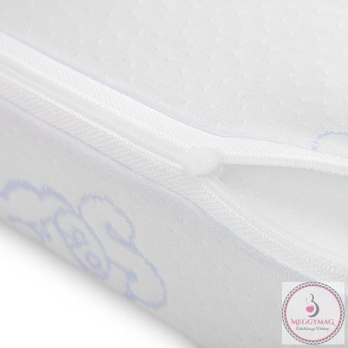 Sensillo párna reflux ellen ék alakú babakocsiba 30x37cm fehér