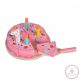 Moni Toys Fajáték fa szülinapi torta 18x18x8,5cm