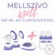 Lansinoh 2 az 1-ben elektromos dupla mellszívó + 2 db 160ml cumisüveg szettben