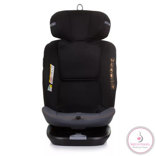 Chipolino Motion 360 autósülés I-Size 40-150cm - Obsidian 