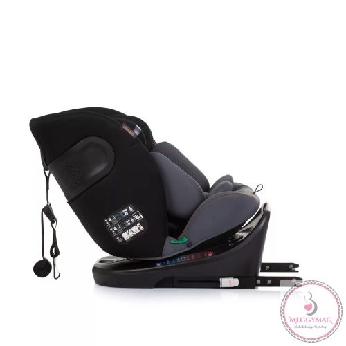 Chipolino Motion 360 autósülés I-Size 40-150cm - Obsidian 